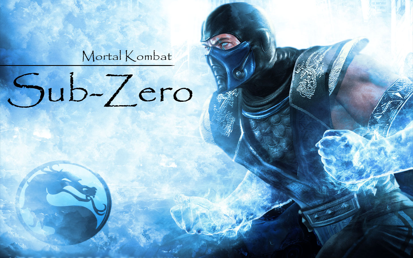 Sub Zero Mortal Kombat Desktop Wallpaper Wide Screen 1080p