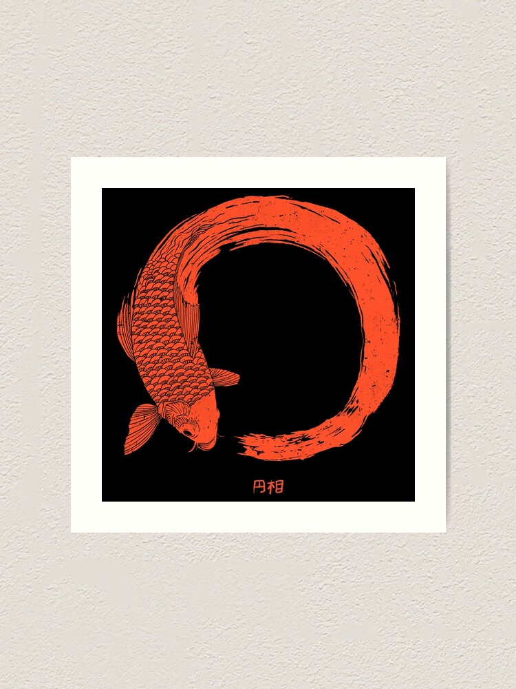 Enso the beauty of imperfection Art Print for Sale by ppmid