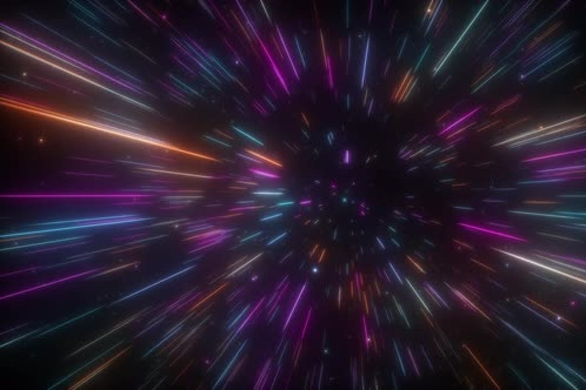 Cosmic Hyperspace Background By Flashmovie On Envato Elements