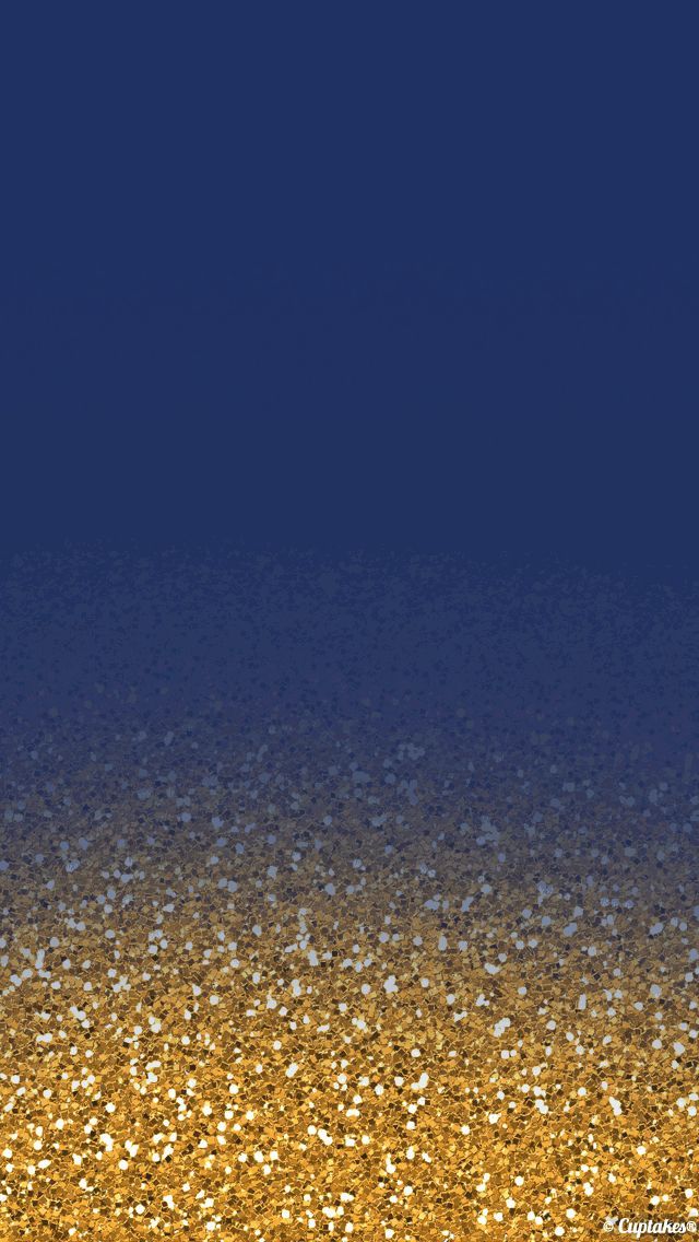 24+] Blue and Gold Glitter Wallpapers - WallpaperSafari
