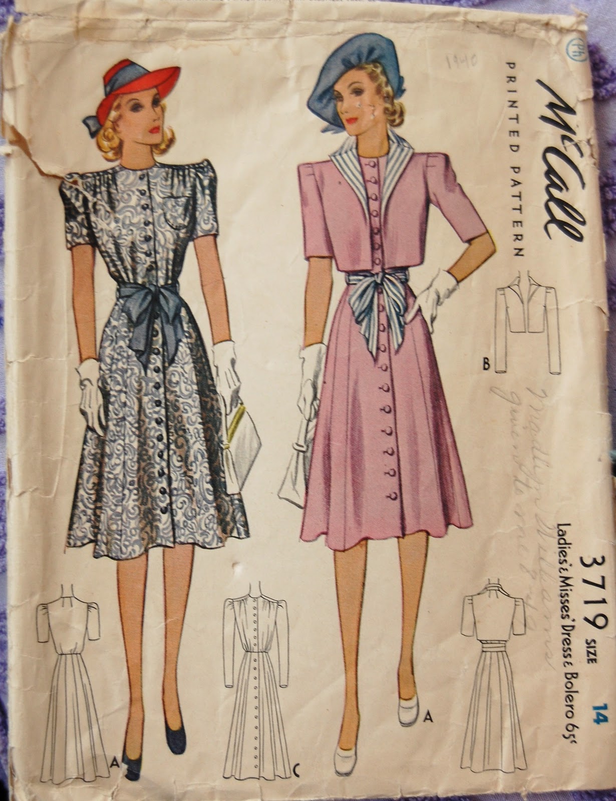 1940s Style Dresses 1940s Style Tea Dress