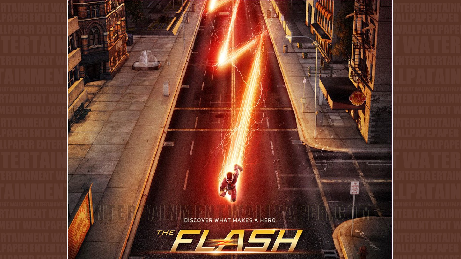The Flash Wallpaper Size More