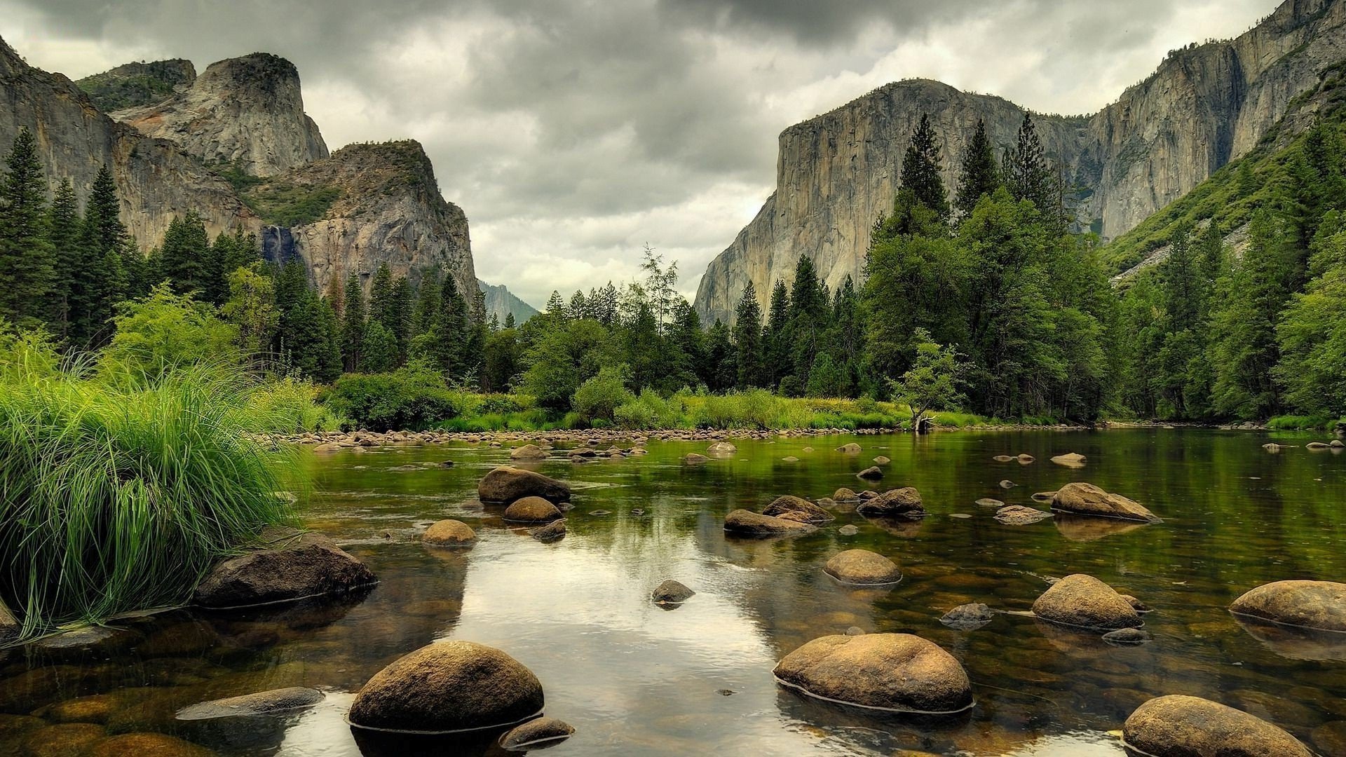 Yosemite National Park in California US Tourist Place HD Wallpaper