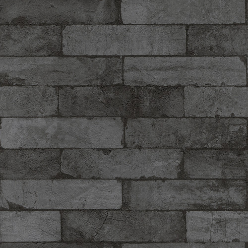 Wallcoverings Factory Ii X Brick 3d Embossed Roll Wallpaper