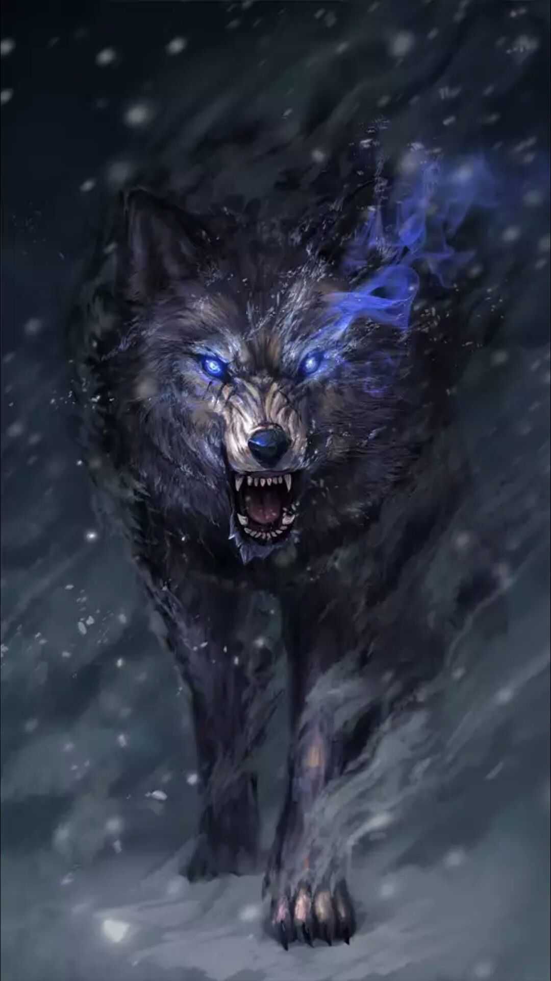 Snow Wolf iPhone Wallpaper Anime Fotos De Lobo Lobos
