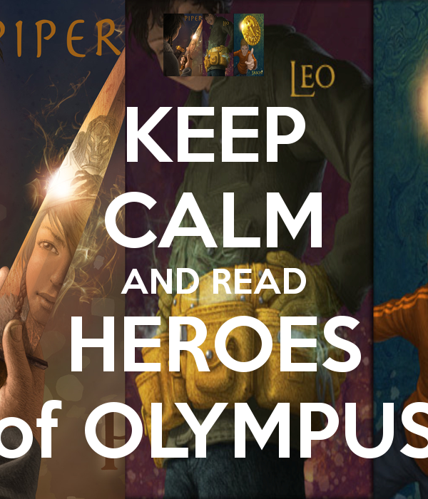 Keep Calm And Read Heroes Of Olympus Carry On Image