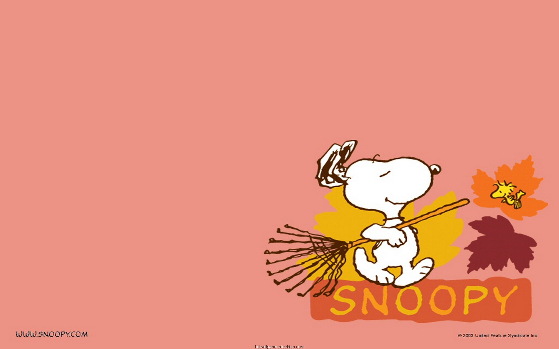 Snoopy Peanuts Desktop Wallpaper