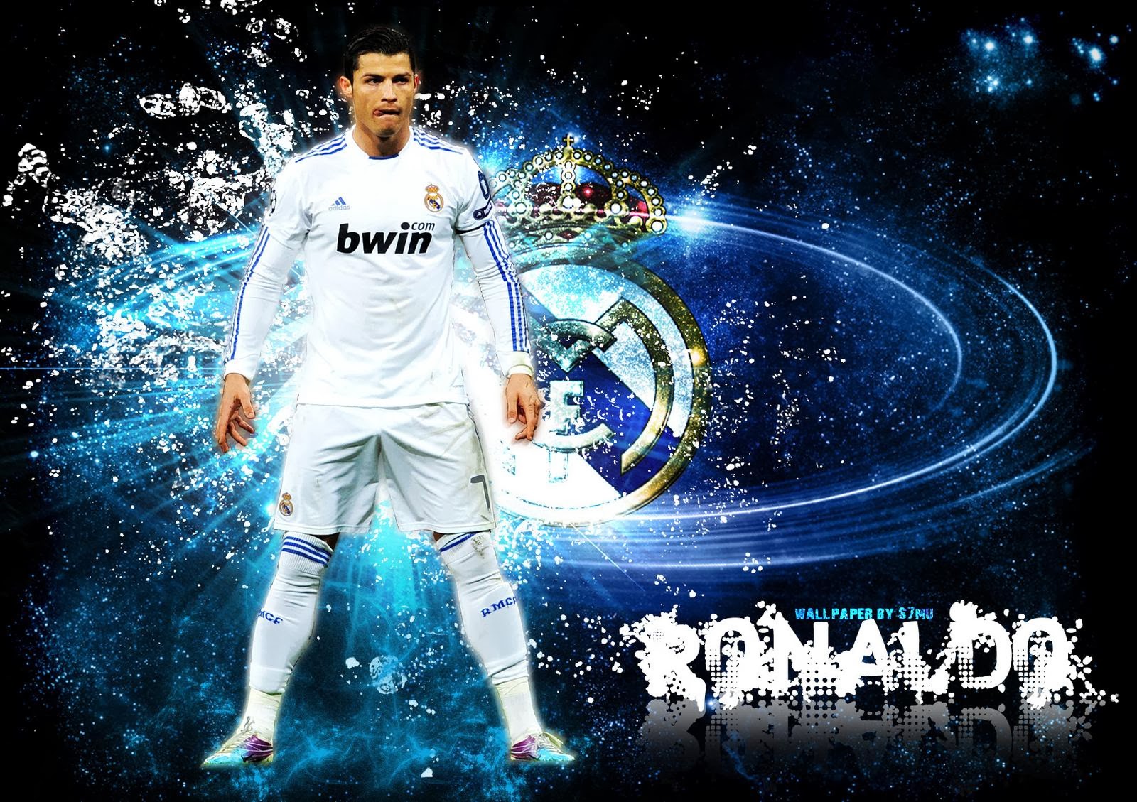 Cristiano Ronaldo Real Madrid Cristiano Ronaldo Real Madrid 1920x1200   Desktop  Mobile Wallpaper