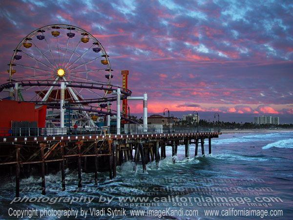 Santa Monica Pier Group Picture Image By Tag Keywordpictures