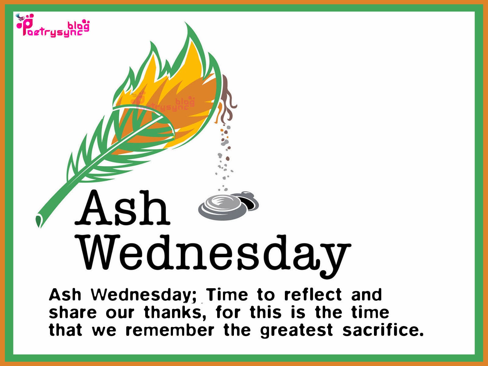 Ash Wednesday Quotes And Sayings With Wishes Image Cards