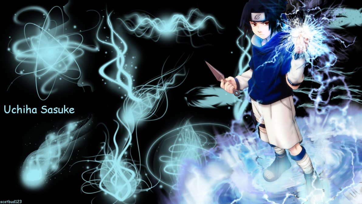 Uchiha Sasuke Chidori Wallpaper