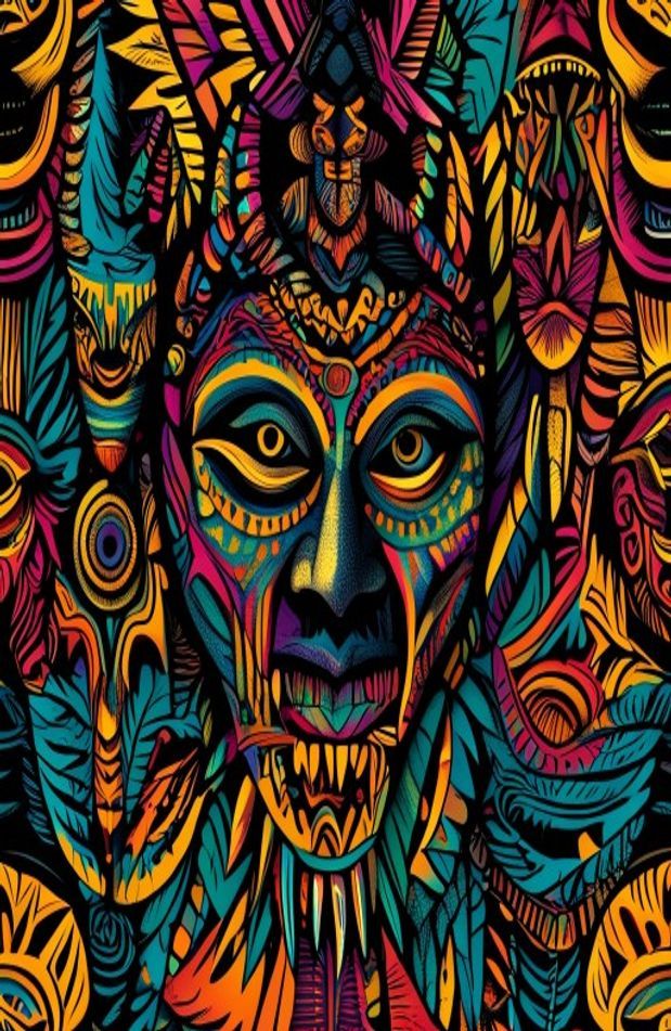 Tribal Gear Wallpaper