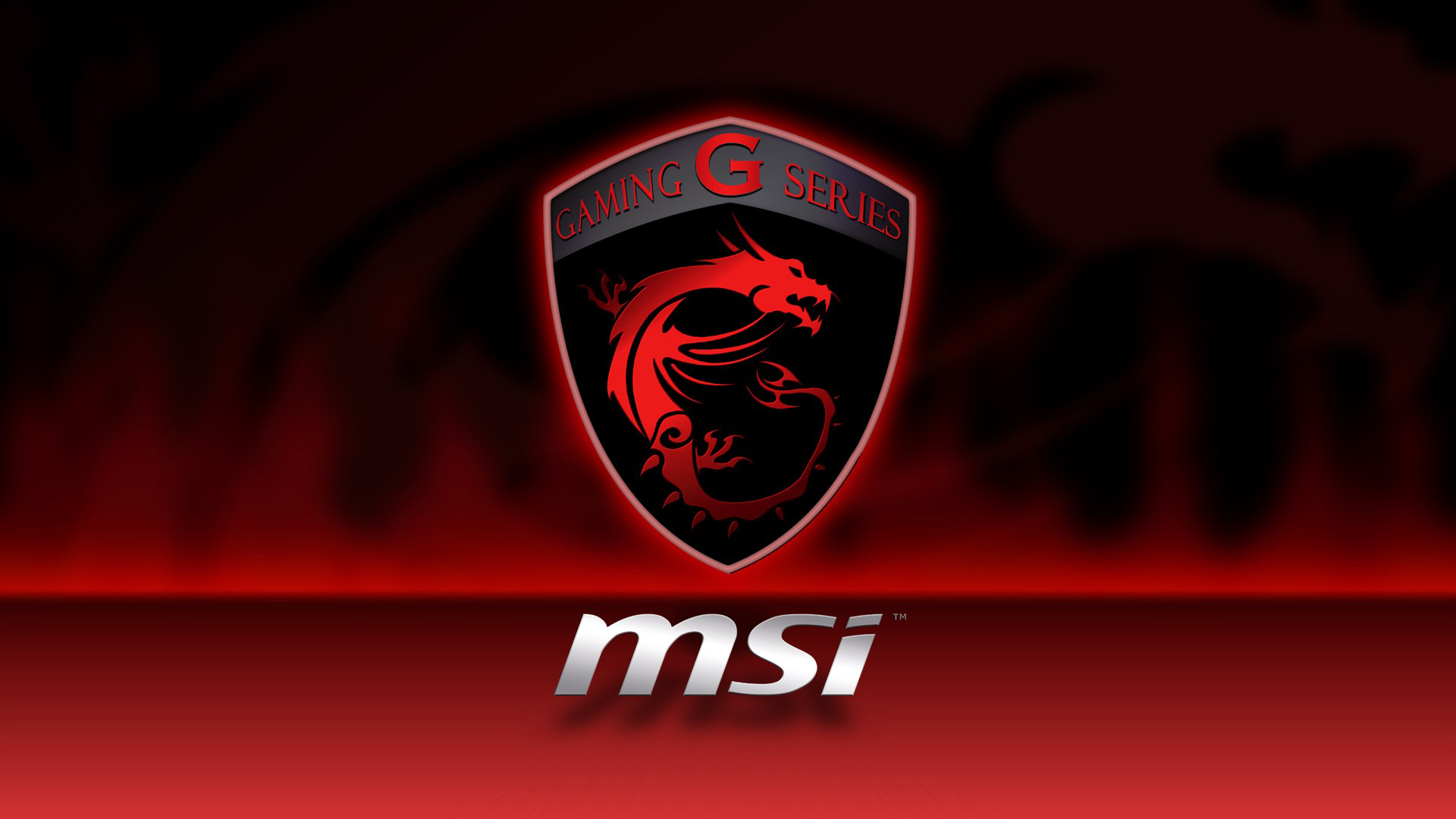 Msi Gaming G Series Dragon Logo HD 1080p Wallpaper