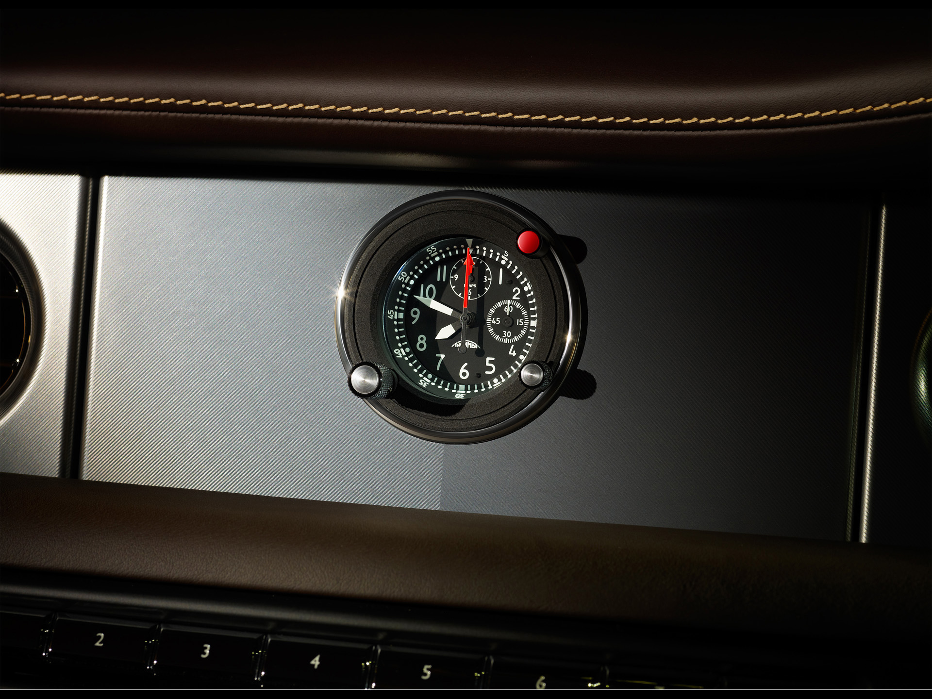 Rolls Royce Phantom Coupe Aviator Collection Clock