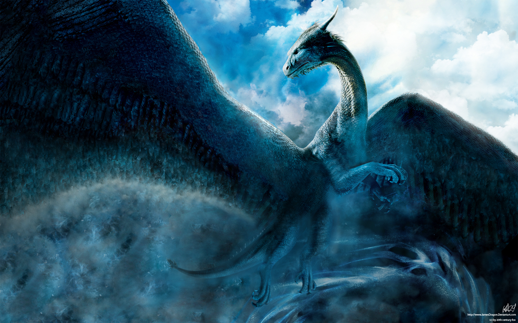 Saphira Reloaded Eragon Wallpaper