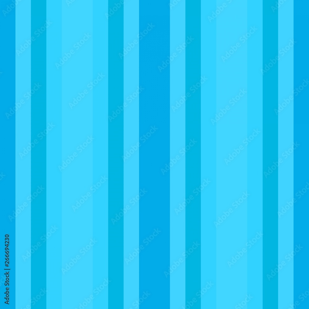 Vertical Lines Turquoise And Deep Sky Blue Colors Abstract