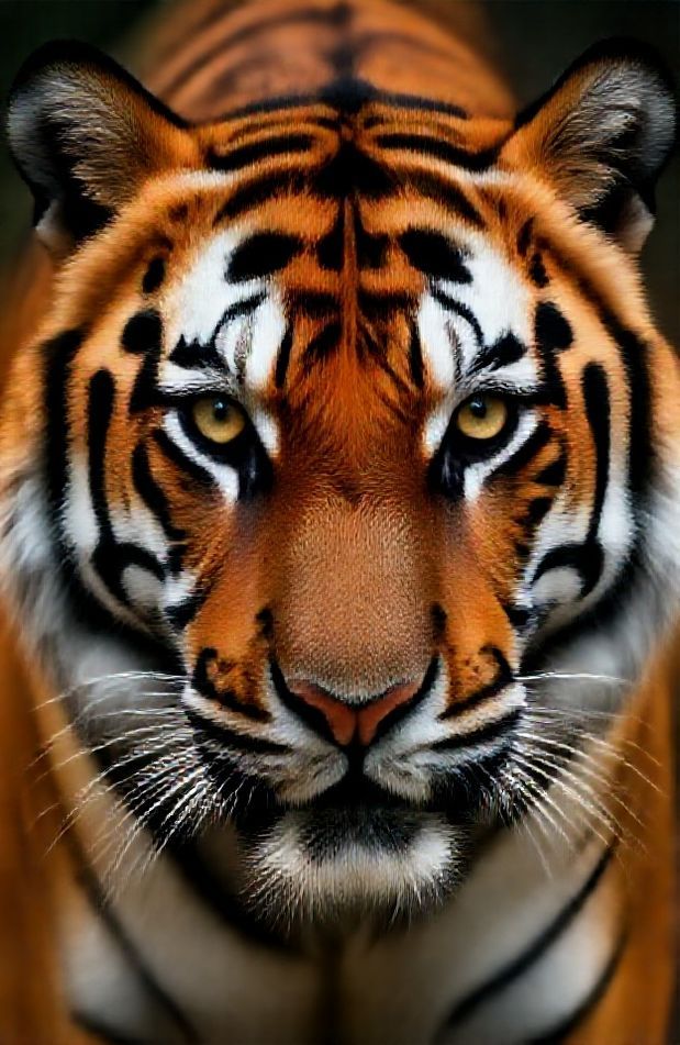 Angry Tiger Eyes Wallpaper
