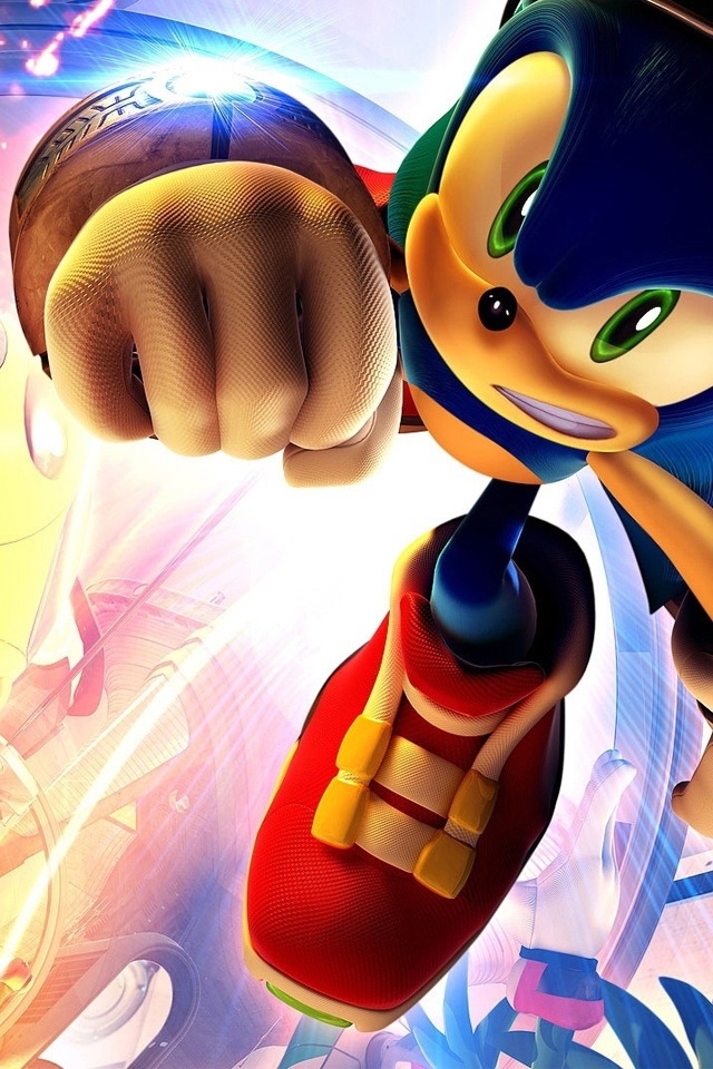 3d Cool Sonic Wallpaper For iPhone