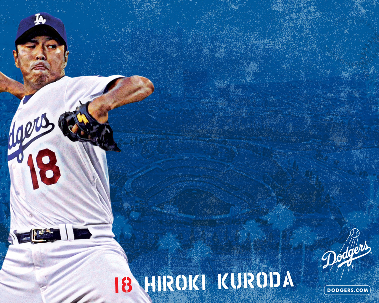 Los Angeles Dodgers Wallpaper La Hiroki Kuroda
