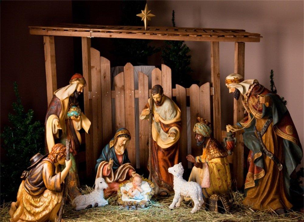 Amazon Csfoto Full Size Nativity Scene Backdrop