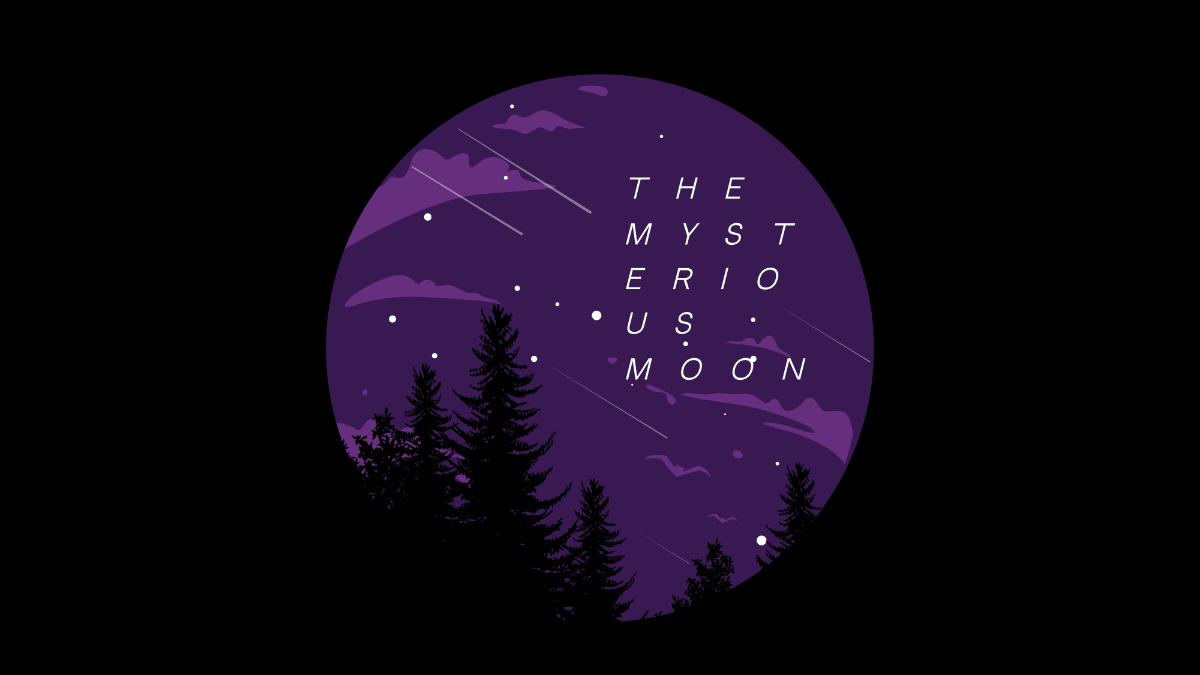 Galaxy Moon Wallpaper Template To Edit Online