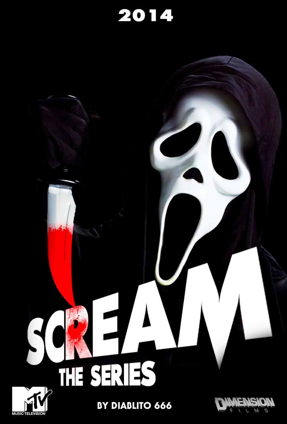 Scream The Series Mtv Poster Fany By Diablito Tibubcn On