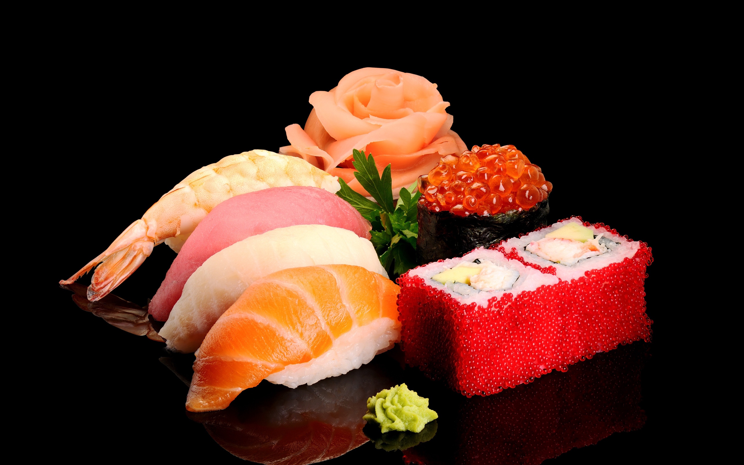 Sushi Delicious Seafood Stock Photos Image HD Wallpaper