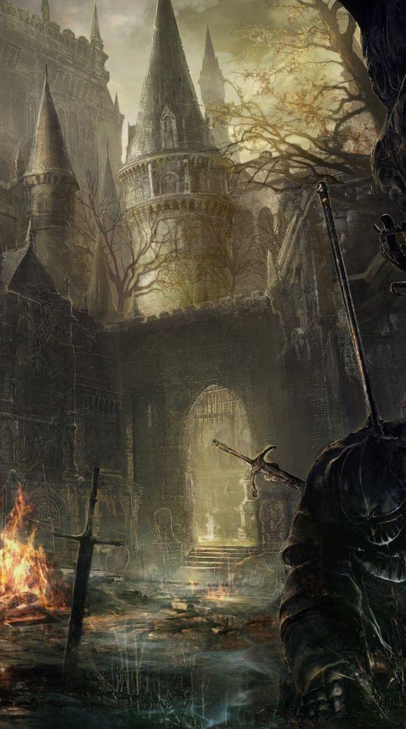 Soulsbourne Wallpaper Dark Souls Fantasy