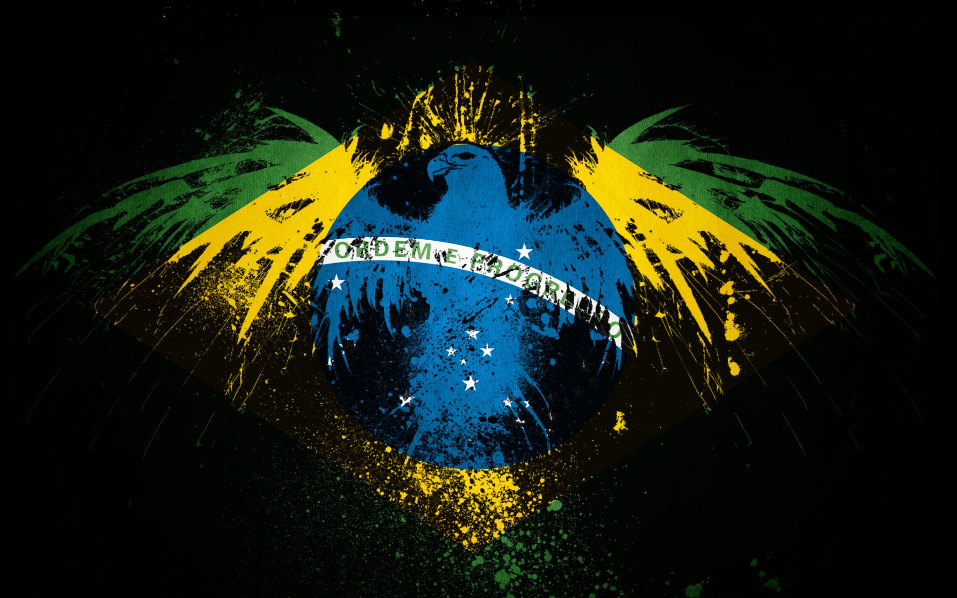 Brazil Flag Wallpaper HD Wallpapercraft