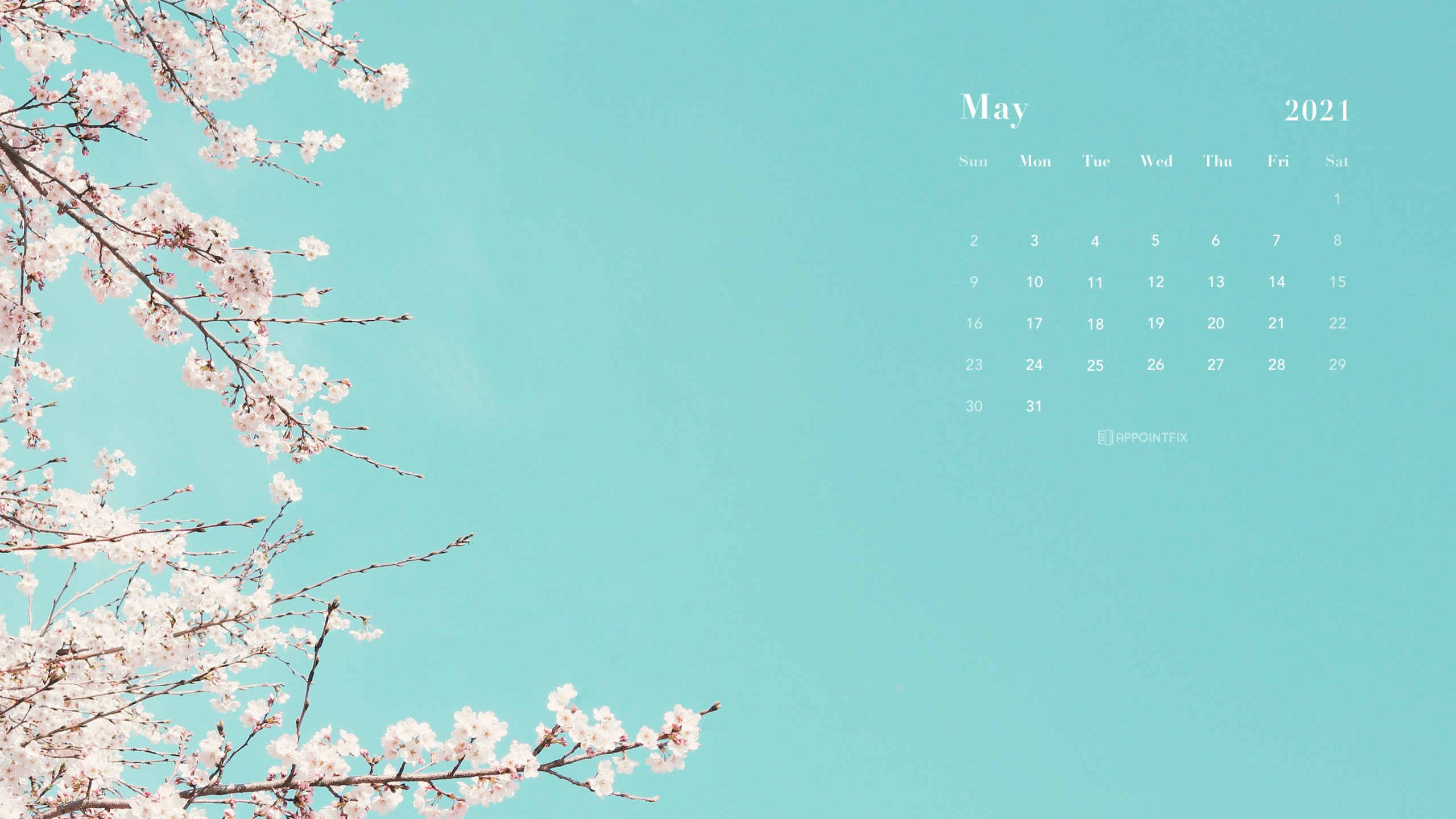 May Calendar Wallpaper Desktop Mobile
