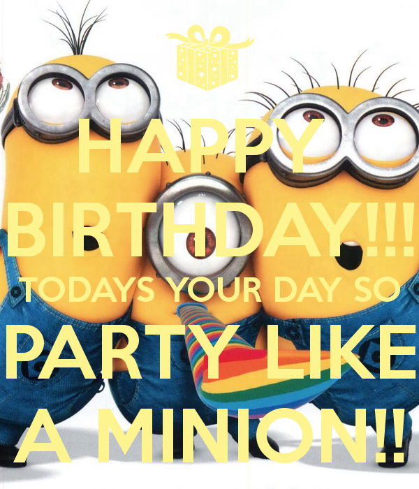 BirtHDay Minions Pictures