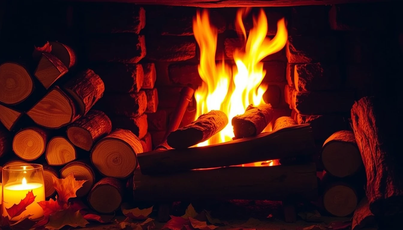 Fireplace Wallpaper