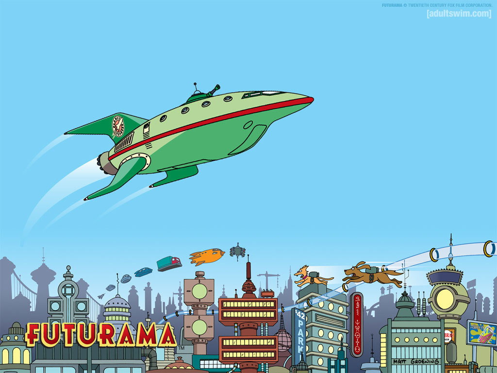 Pla Express Ship Futurama Wallpaper