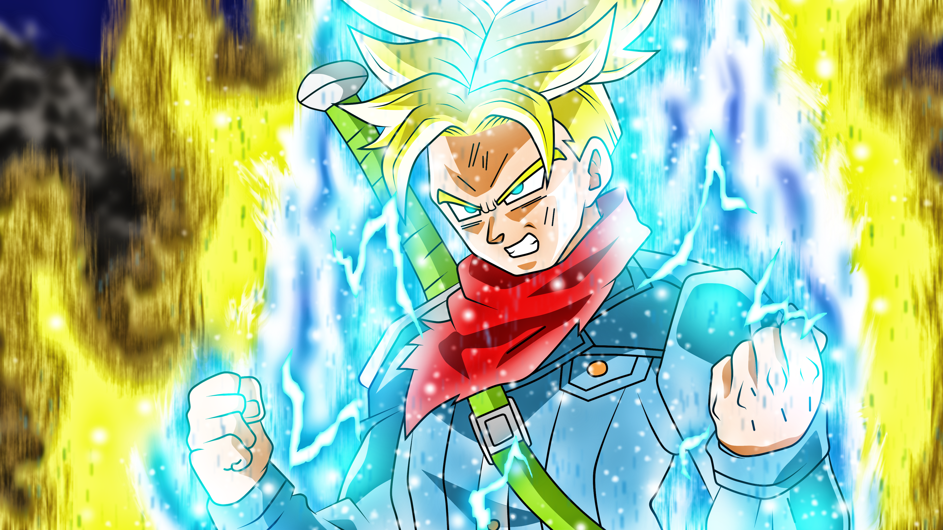 Free Download Future Trunks New Form By Rmehedi 3840x2160 For