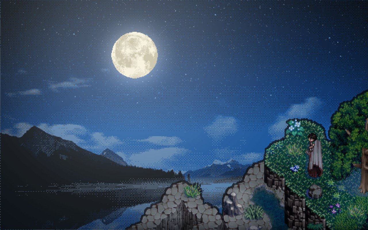 Free To The Moon Wallpaper in 1280x800
