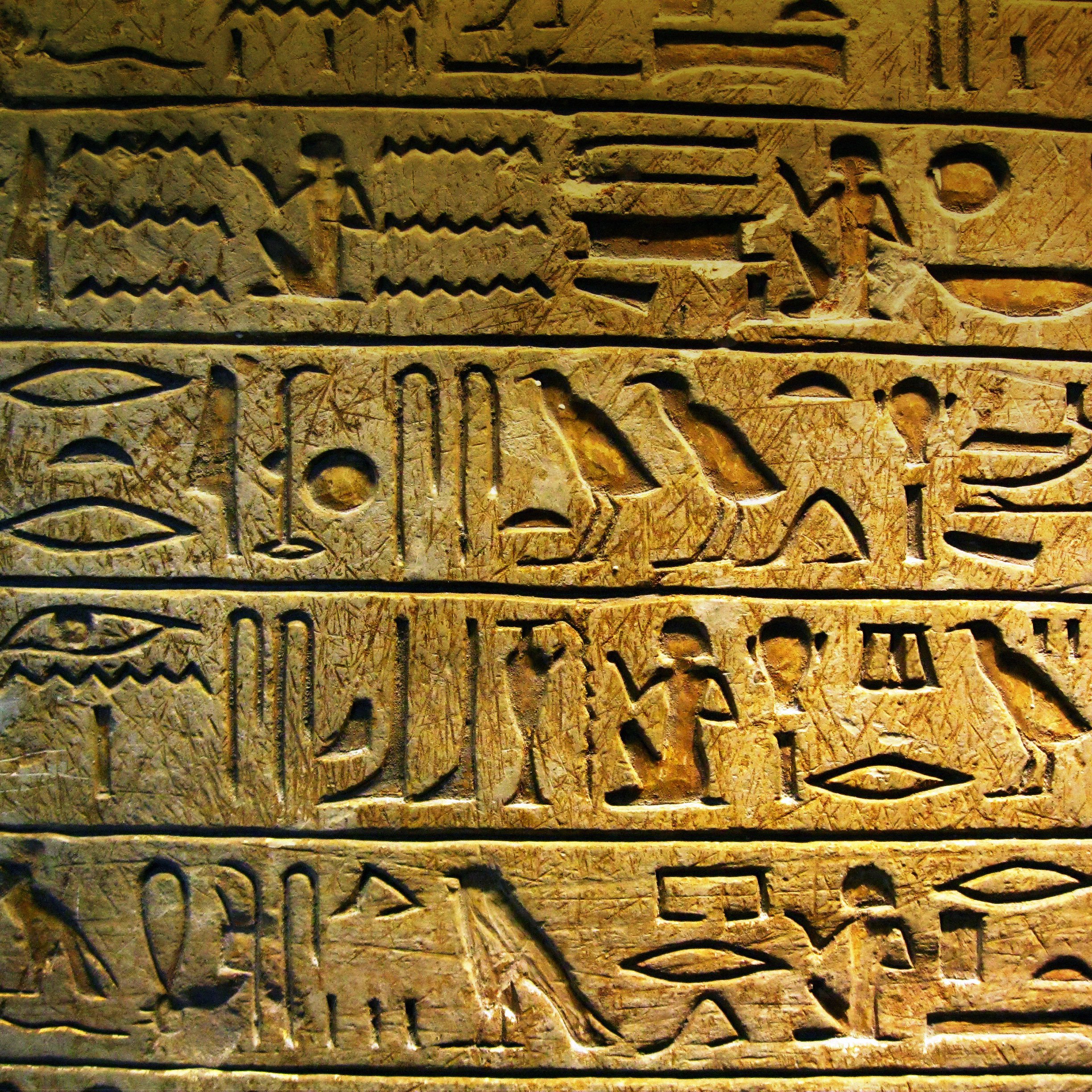 Ancient Egyptian Hieroglyphics Wallpaper