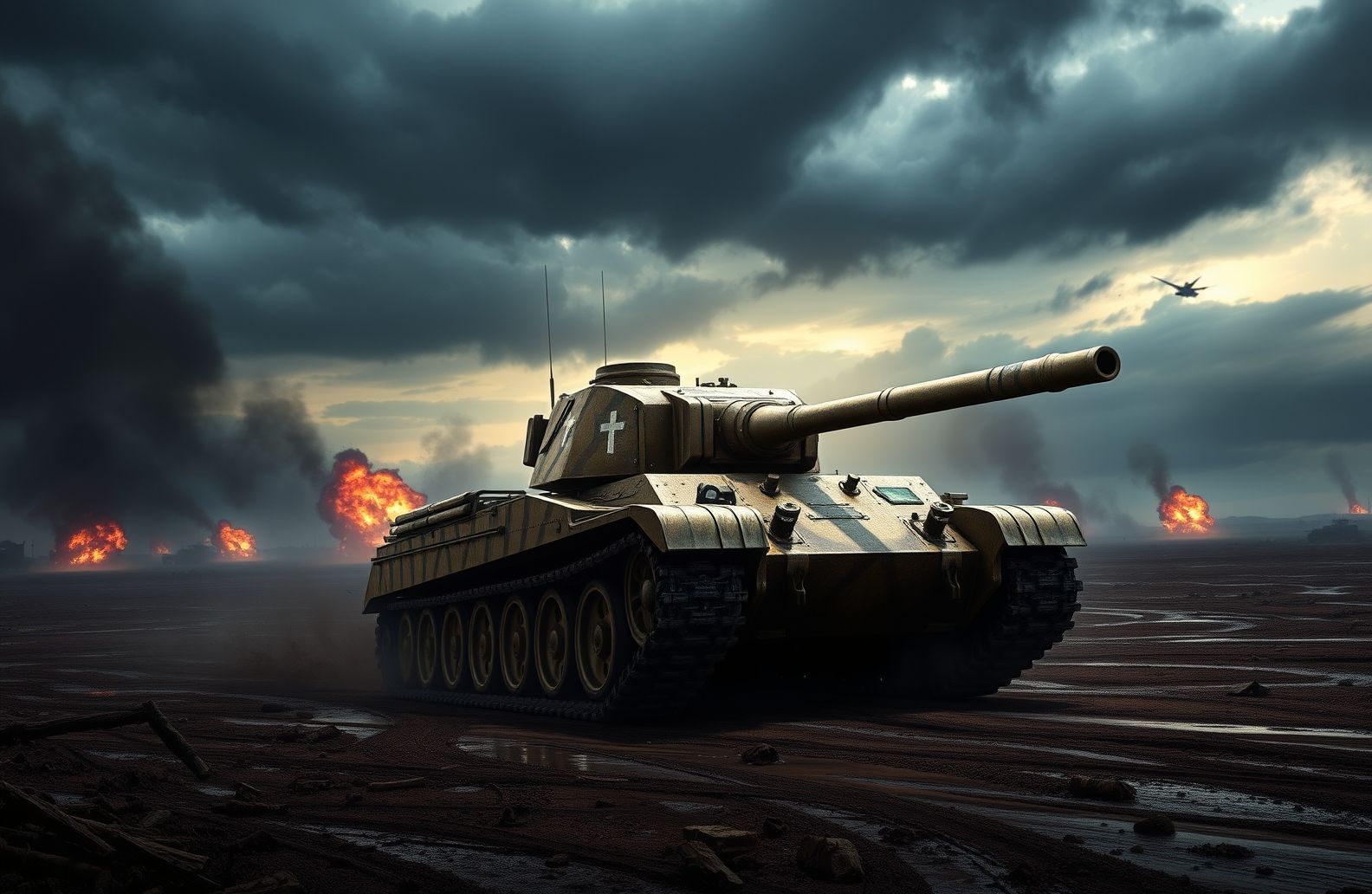 King Tiger Tank Wallpaper
