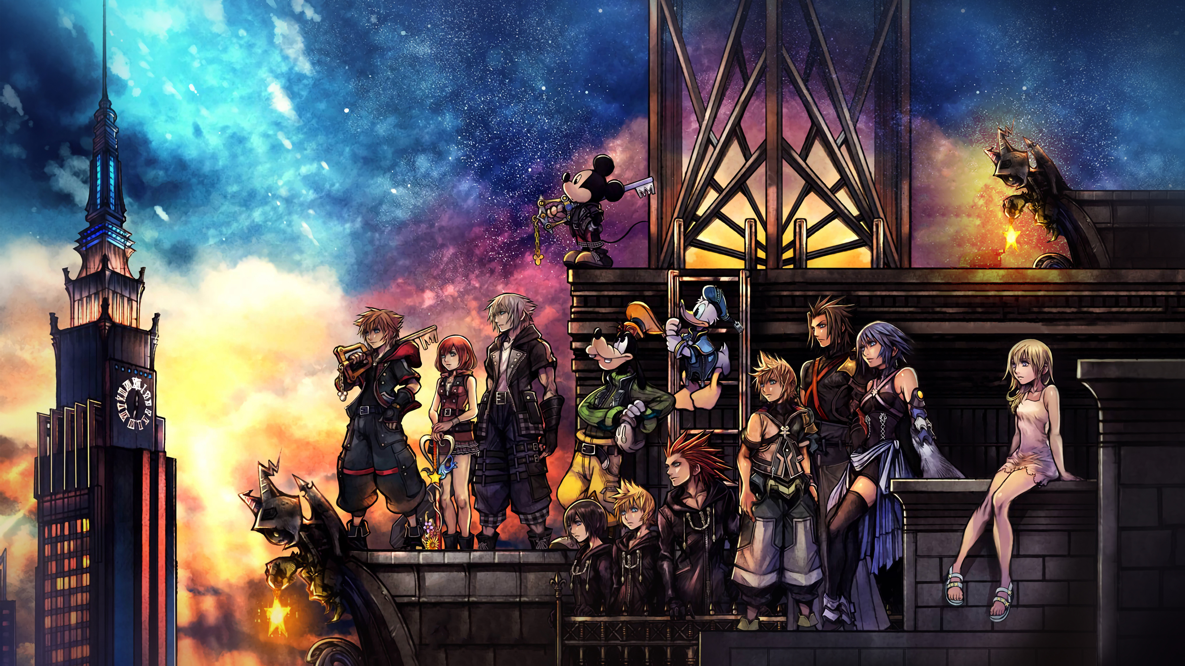 Kingdom Hearts Iii 4k Ultra HD Wallpaper Background Image