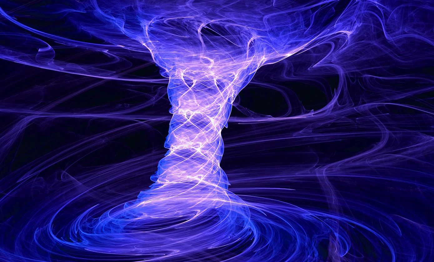 Desktop Animated Wallpaper Windows Blue Energy Tornado