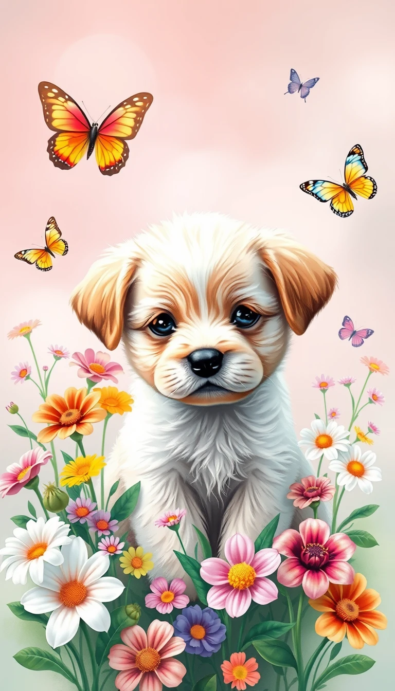 Cute Puppy Wallpaper