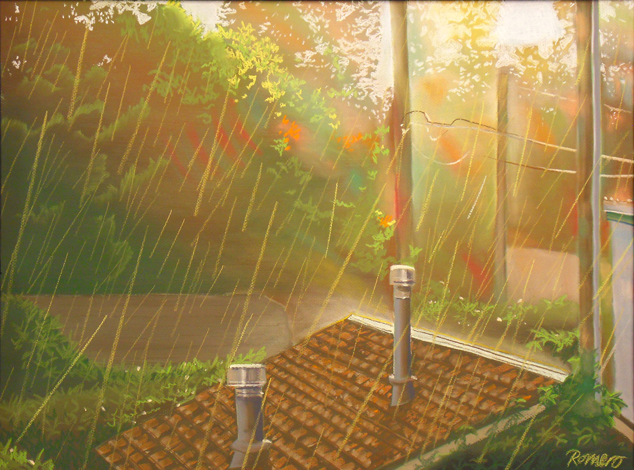 Sunshower April Afternoon