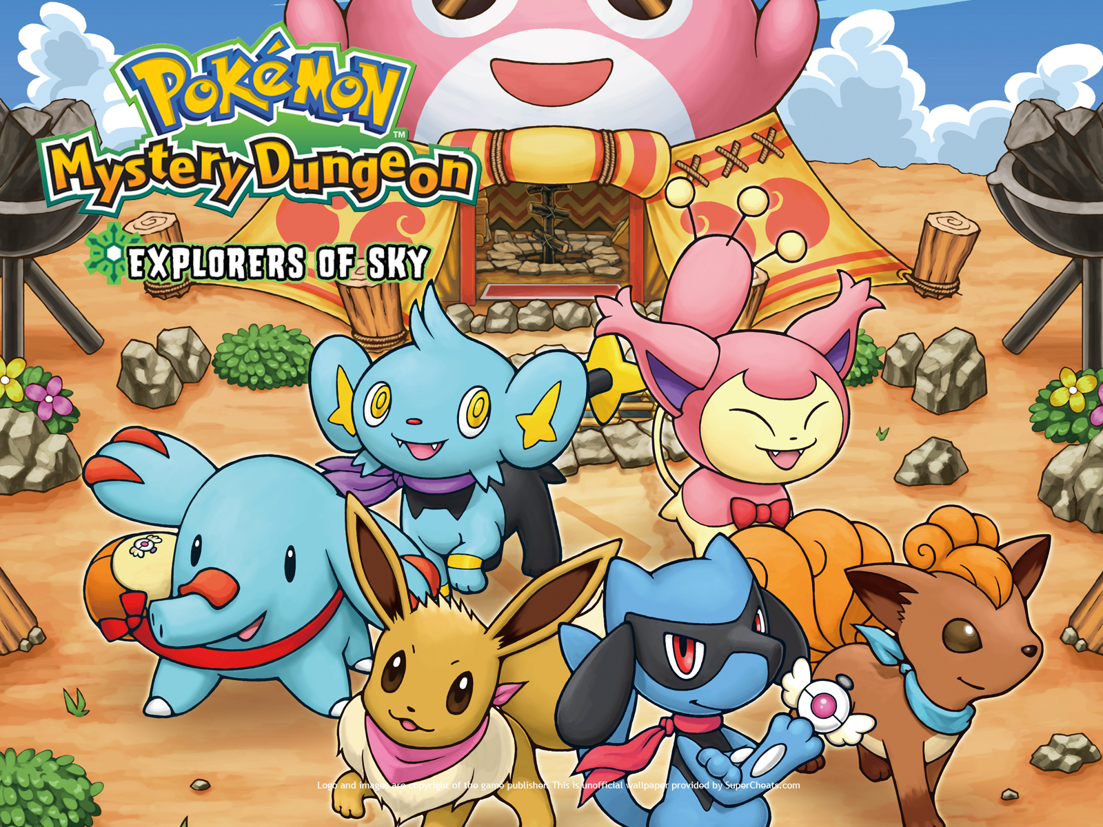 Latest Screens Pokemon Mystery Dungeon Explorers of Sky Wallpapers 1600x1200