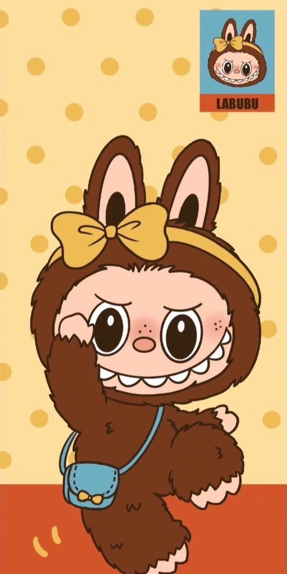 Labubu Phone Wallpaper For Lockscreen And Homescreen Trong