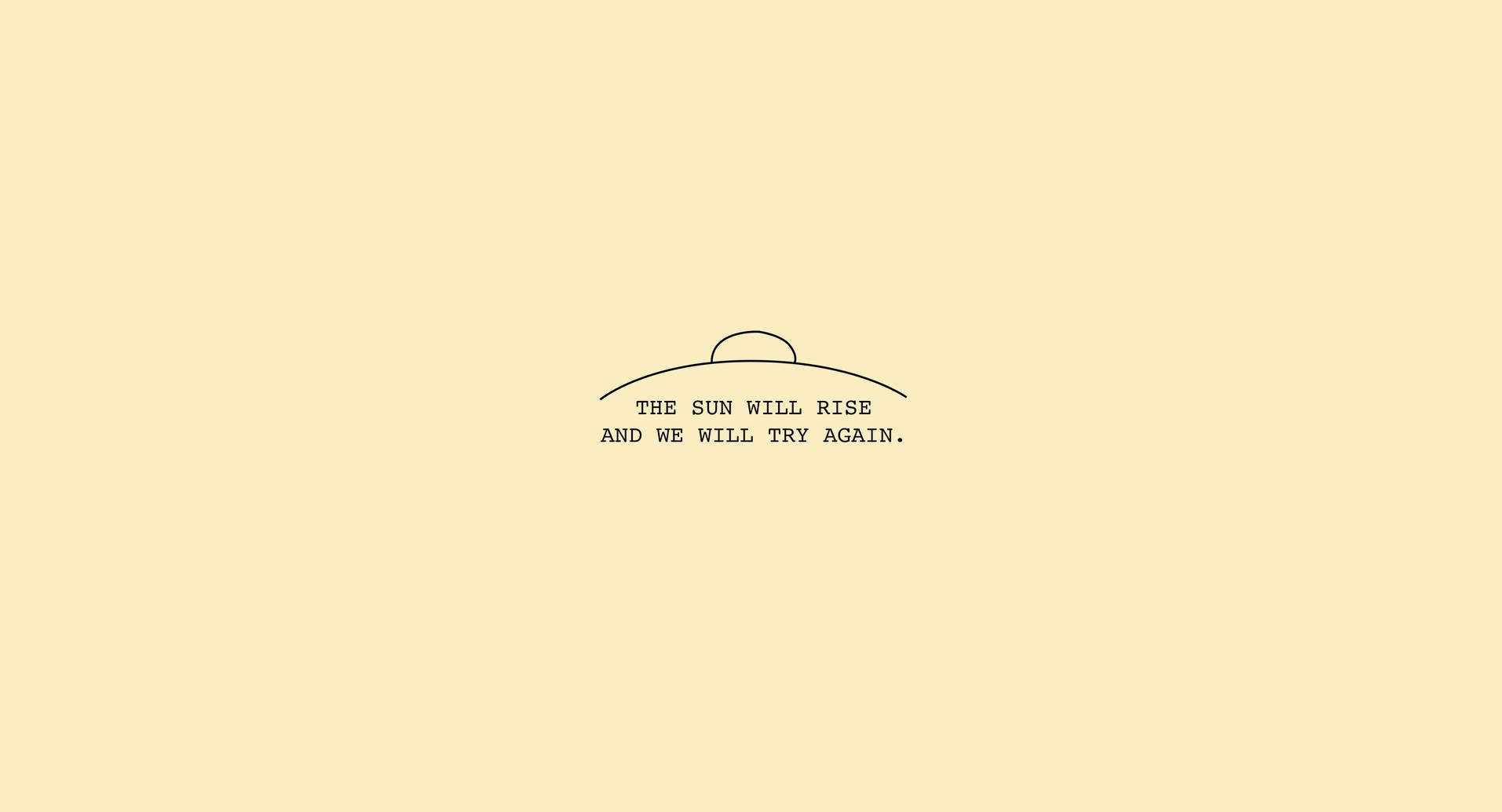 Motivational Aesthetic Desktop Wallpaper