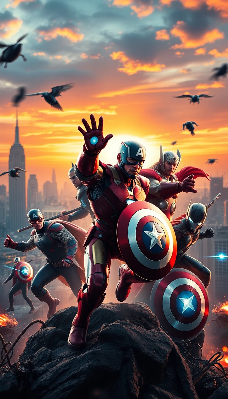 Avengers Mobile 4k Wallpaper