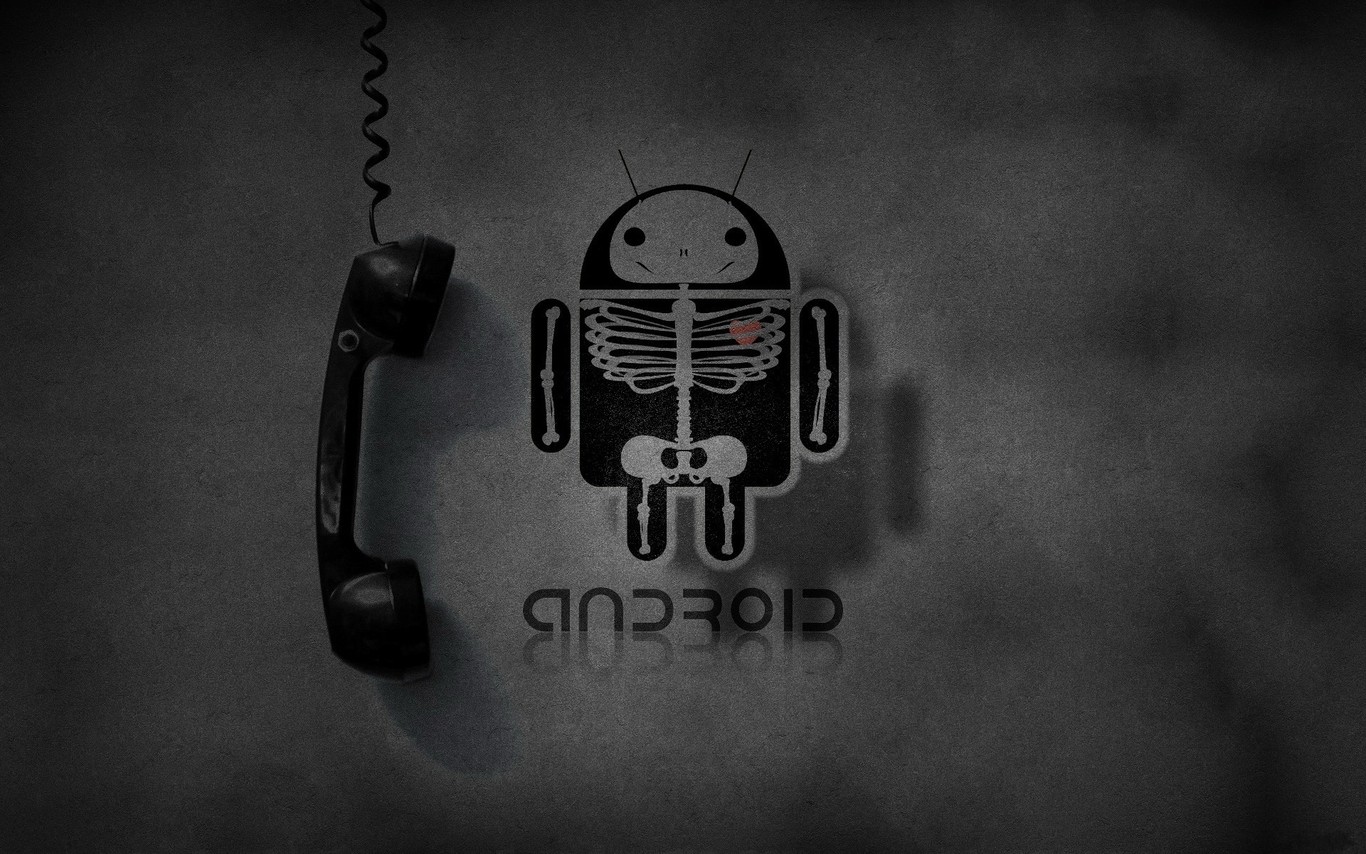Android Wallpaper Black HD Of