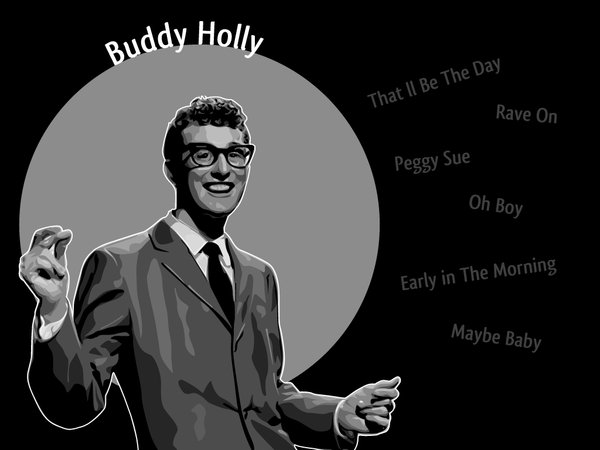 Buddy Holly By Tantoine
