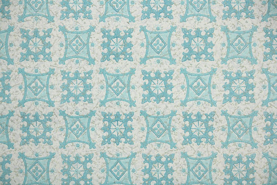 Free download 1950s Vintage Wallpaper Blue and White by ...