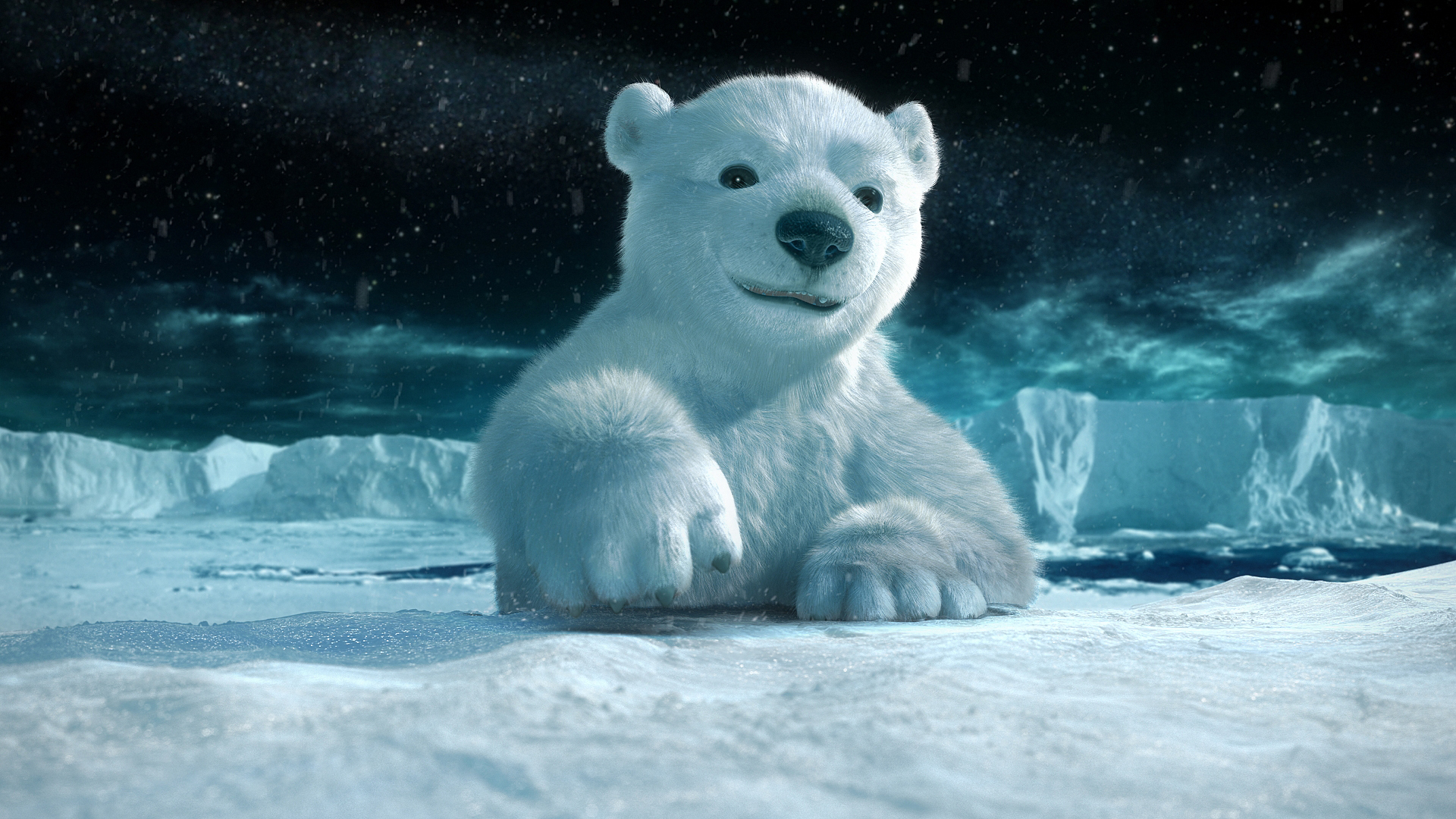 Bear Polar Wallpaper Background Image