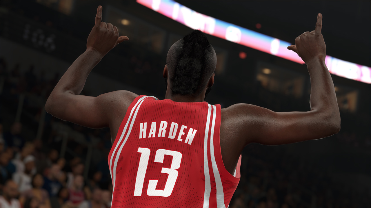 NBA 2K15 Screenshots   Stephen Curry James Harden